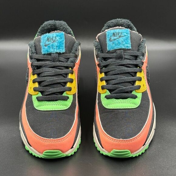 Wmns Nike Air Max 90 Atomic Pink Solar Flare - Picture 3 of 10